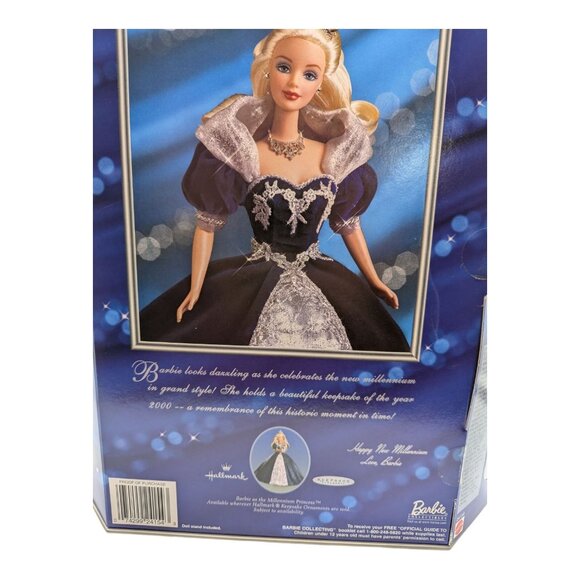 Collectible 2000 Special Millennium Edition Millennium Princess Barbie #24154 - Picture 10 of 13